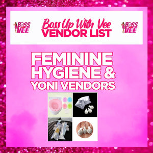 FEMININE HYGIENE & YONI VENDORS